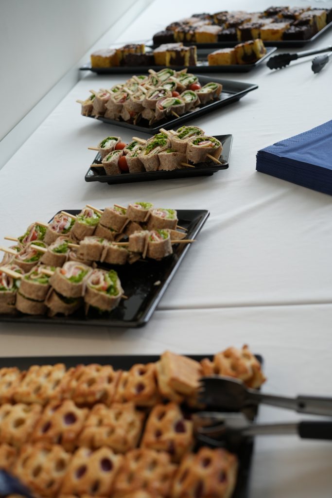 Detailfoto Business-Catering für Event-Pause – Konferenzfotografie kamaka Bonn