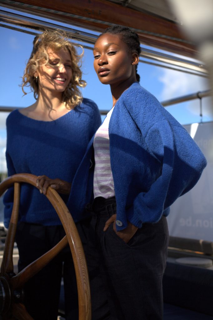 Fotografin Bonn/Köln: Fashion Reportage auf einem Segelboot für nachhaltige Modemarken.
